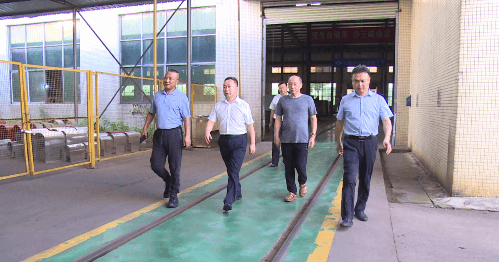  广水市市委书记杨光胜到三峰透平调研指导